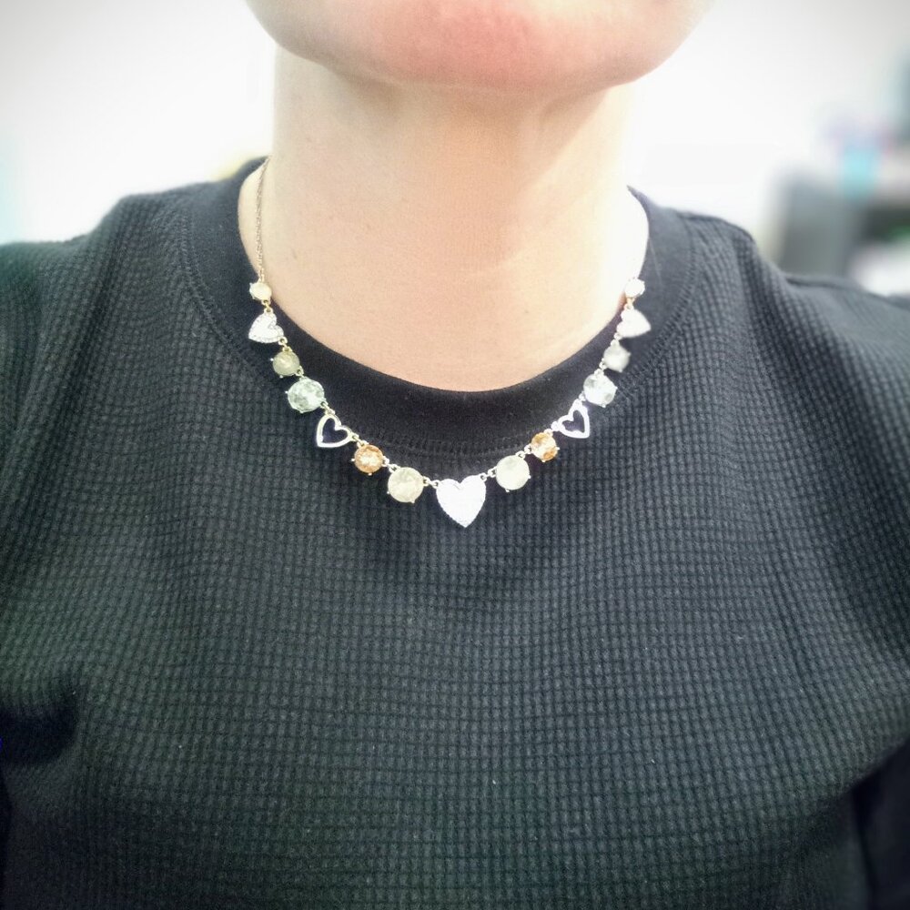 NWT LOFT Heart necklace